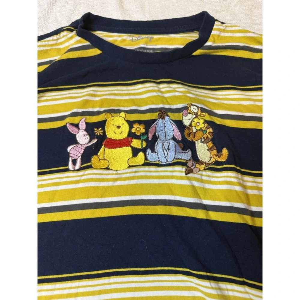 Disney Winnie the Pooh Characters Striped Layered Long Sleeve T-Shirt - BoxLunch